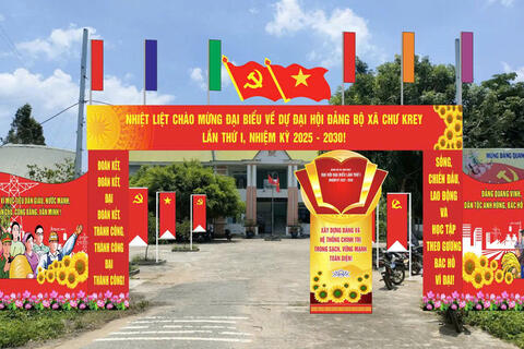 Đại hội đại biểu Đảng bộ xã Chư Krey lần thứ I, nhiệm kỳ 2025 - 2030